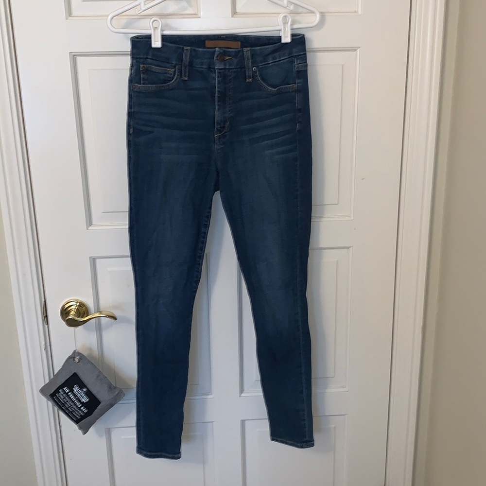 Dark wash joes brand skinny jeans size 28 W